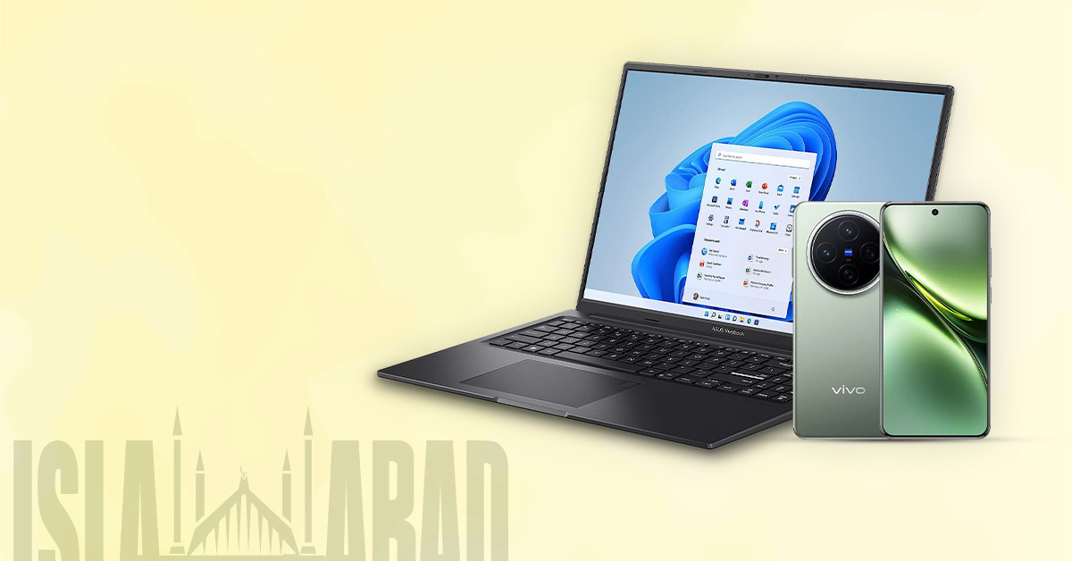 Wholesale laptops and wireless earphones available at discounted prices on Saddar for bulk buyers in Islamabad.