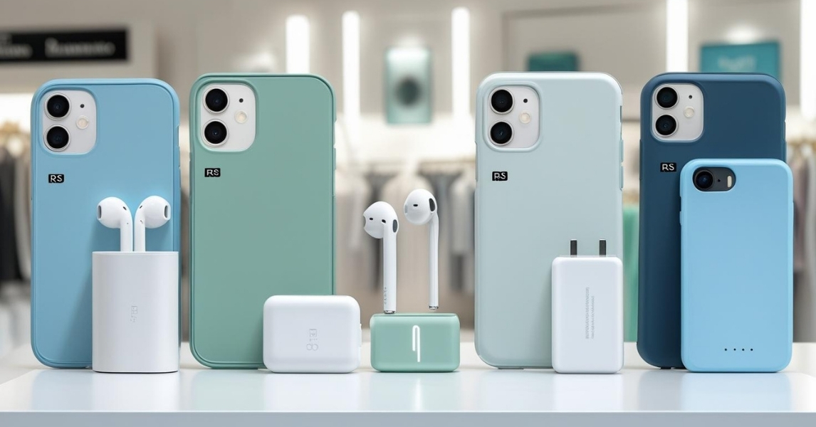 Retailer selecting high-profit mobile accessories for resale on Saddar.