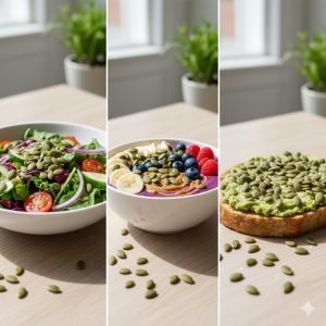 How to use pumpkin seeds in food – salads, smoothies, and baking ideas