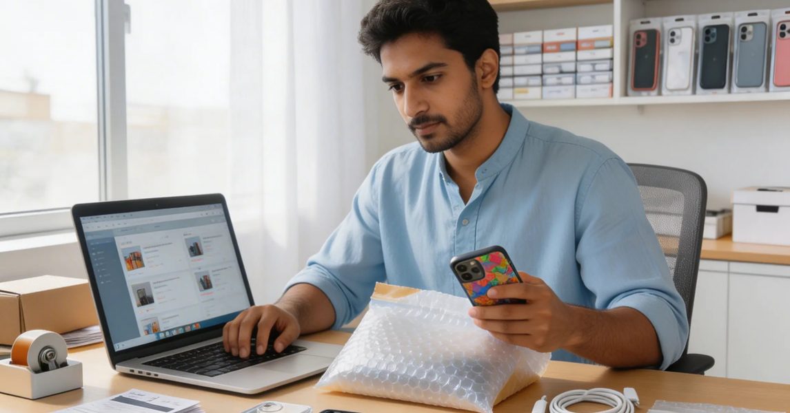 Resell mobile accessories on Daraz