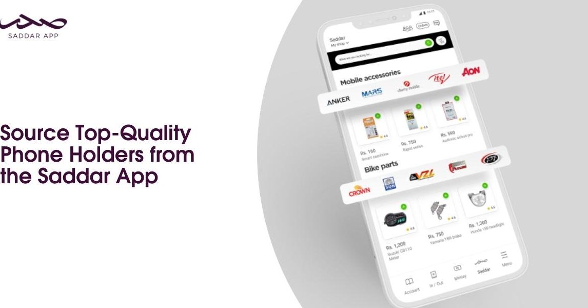 Source Top-Quality Phone Holders from the Saddar App